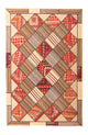 Patchwork-matta 230x160cm - Perserteppich Wollteppich