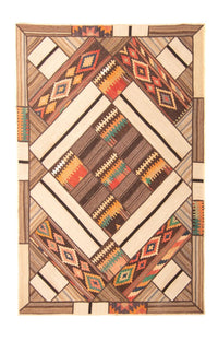 Patchwork-matta - 230 x 160 cm - flerfärgad