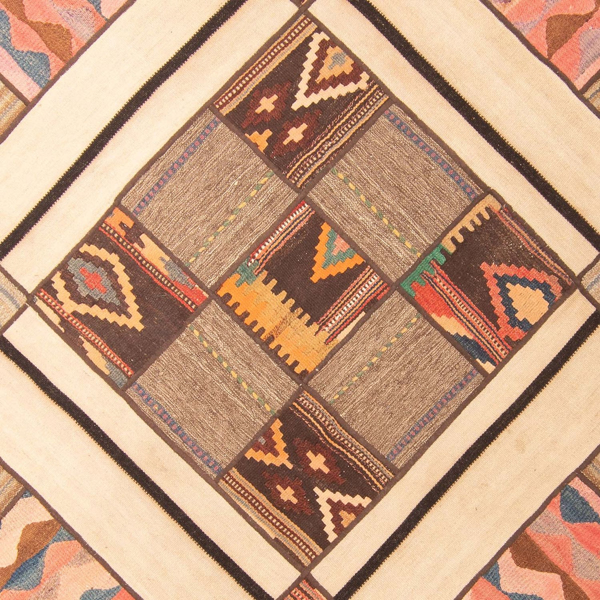 Patchwork-matta - 230 x 160 cm - flerfärgad