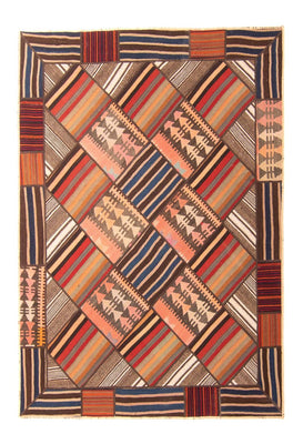 Patchwork-matta - 200 x 150 cm - flerfärgad