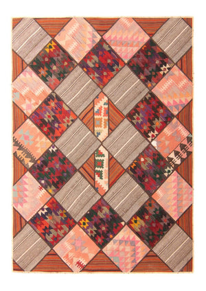 Patchwork-matta - 200 x 150 cm - flerfärgad