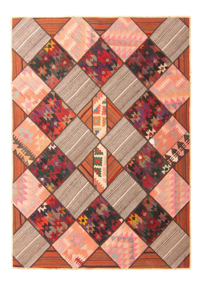 Patchwork-matta 150x200cm - Perserteppich Wollteppich