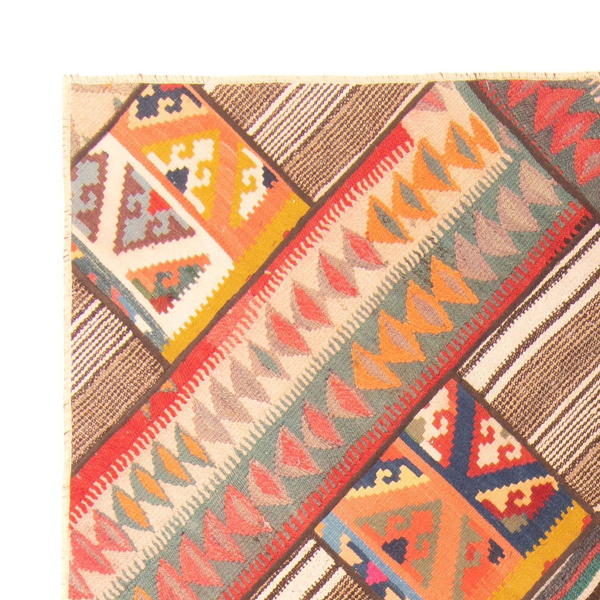 Patchwork-matta 150x200cm - Perserteppich Wollteppich
