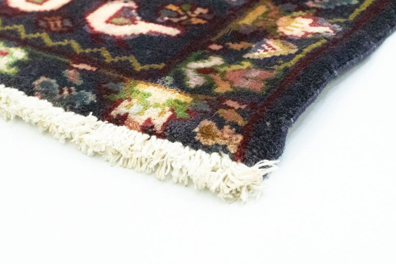 Turkaman-matta - 86 x 70 cm - mörkblå