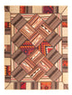 Patchwork-matta 150x200cm - Perserteppich Wollteppich