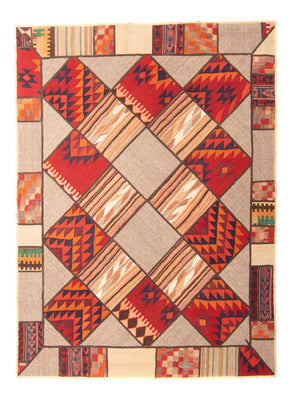 Patchwork-matta - 200 x 150 cm - flerfärgad