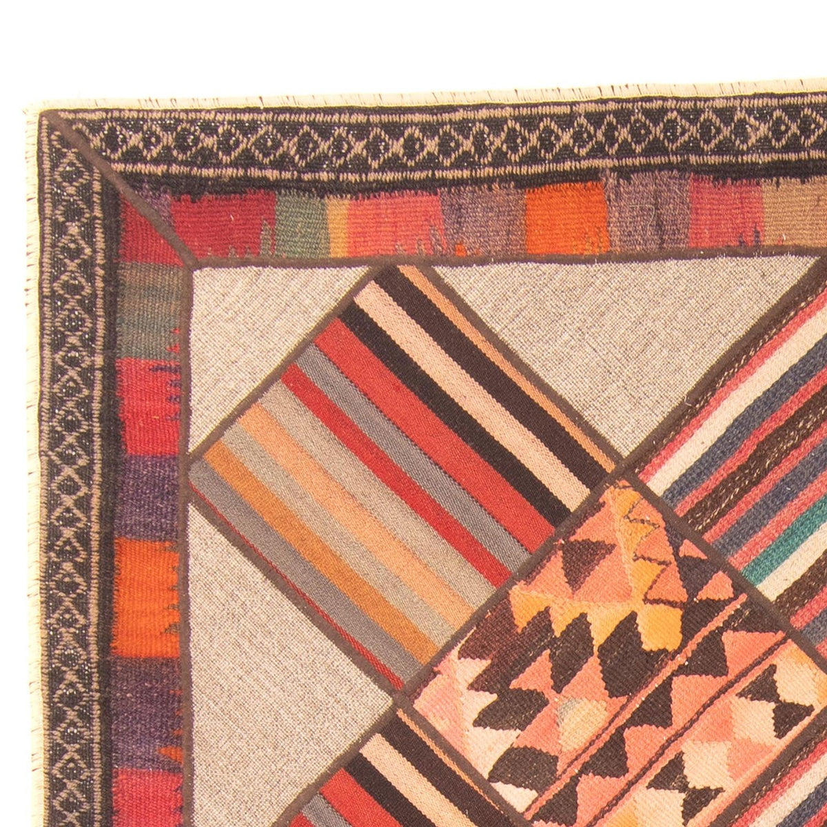 Patchwork-matta - 200 x 150 cm - flerfärgad