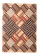 Patchwork-matta 150x200cm - Perserteppich Wollteppich