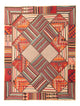 Patchwork-matta 150x200cm - Perserteppich Wollteppich