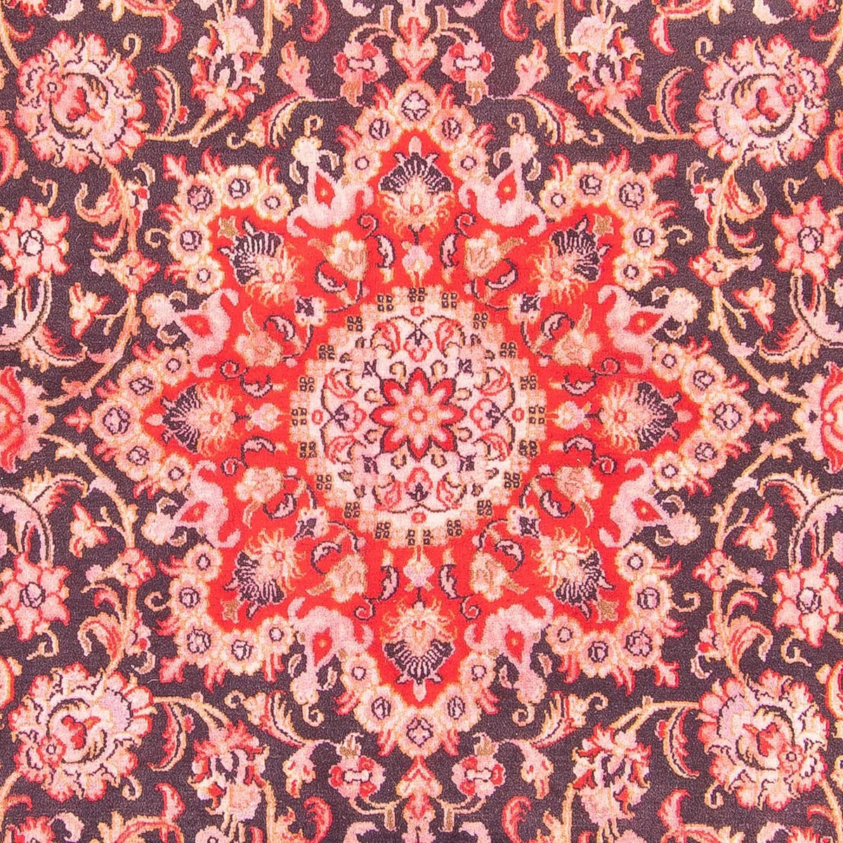 Persisk matta - Ghom - 240 x 172 cm - ljusröd