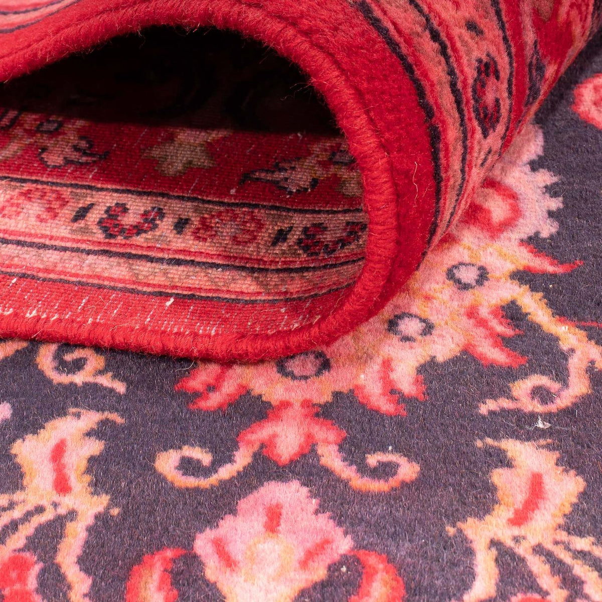 Persisk matta - Ghom - 240 x 172 cm - ljusröd