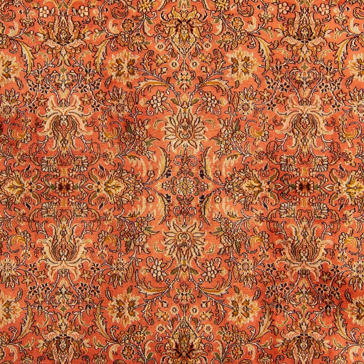 Sidenmatta - Kashmir Silk - 276 x 187 cm - rost