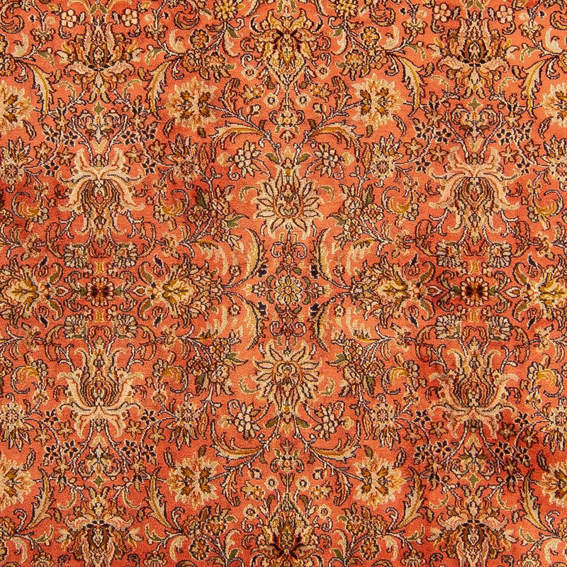 Sidenmatta - Kashmir Silk - 276 x 187 cm - rost