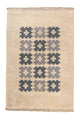 Modern kilim Mattan 178x117cm - Ullmatta