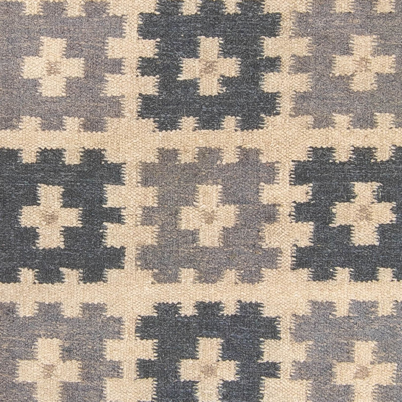 Kelim matta - trendig - 178 x 117 cm - beige