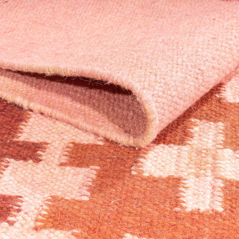 Kelim matta - trendig - 179 x 118 cm - beige