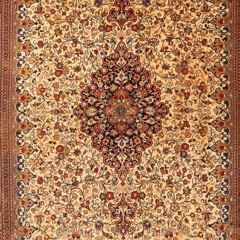 Persisk matta - Ghom - 210 x 145 cm - beige