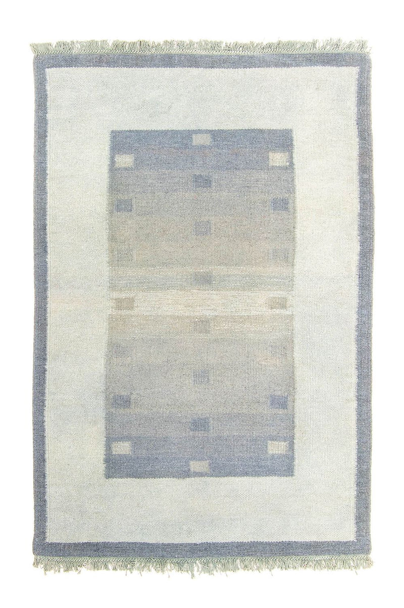 Kelim matta - trendig - 174 x 119 cm - beige