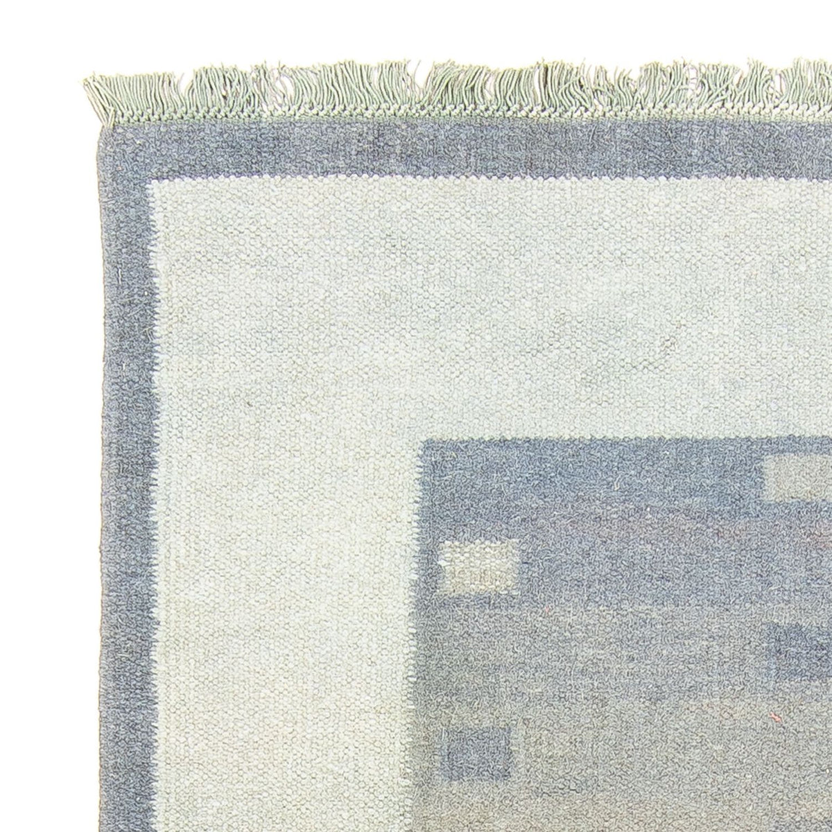 Kelim matta - trendig - 174 x 119 cm - beige