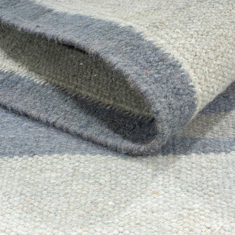 Kelim matta - trendig - 174 x 119 cm - beige