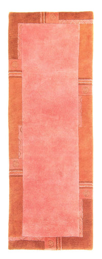 Runner Nepal mattan - 231 x 81 cm - rosa