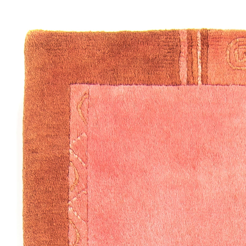 Runner Nepal mattan - 231 x 81 cm - rosa