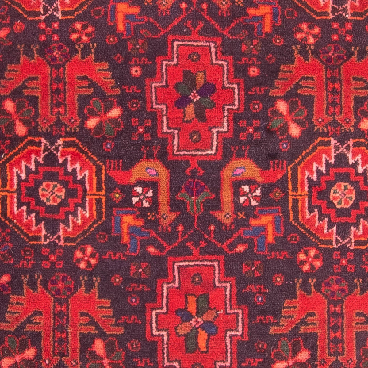 Baluch-matta - 197 x 100 cm - ljusröd