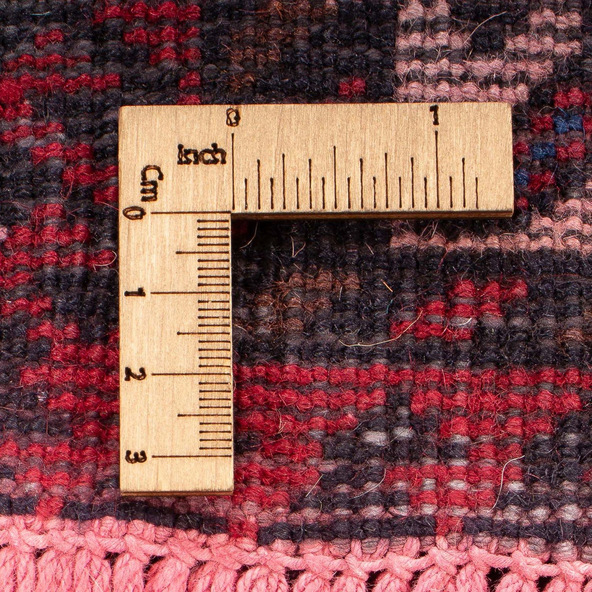 Baluch-matta - 197 x 100 cm - ljusröd