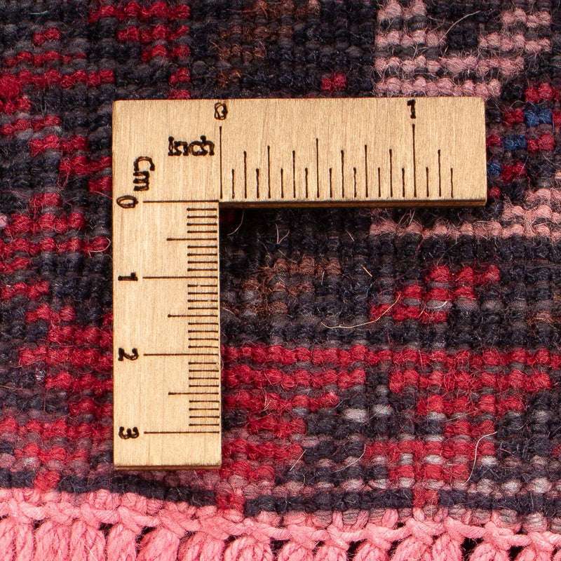 Baluch-matta - 197 x 100 cm - ljusröd