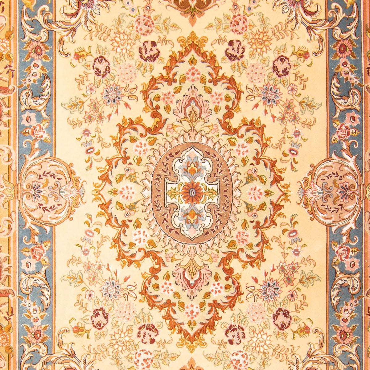 Persisk matta - Tabriz - Premium - 200 x 145 cm - beige