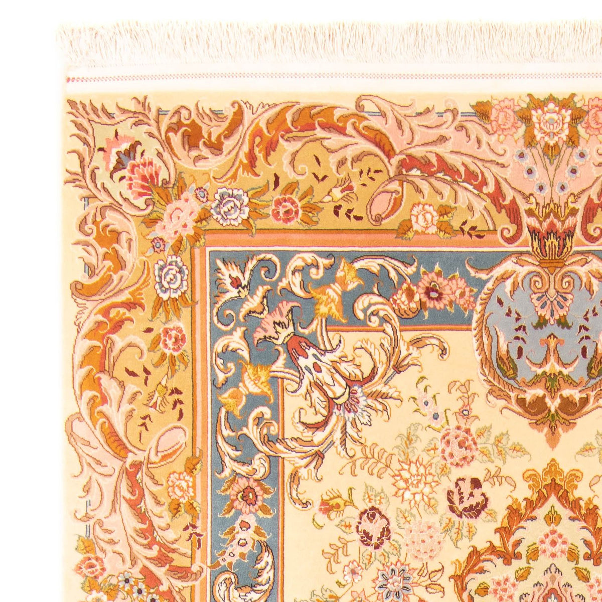 Persisk matta - Tabriz - Premium - 200 x 145 cm - beige