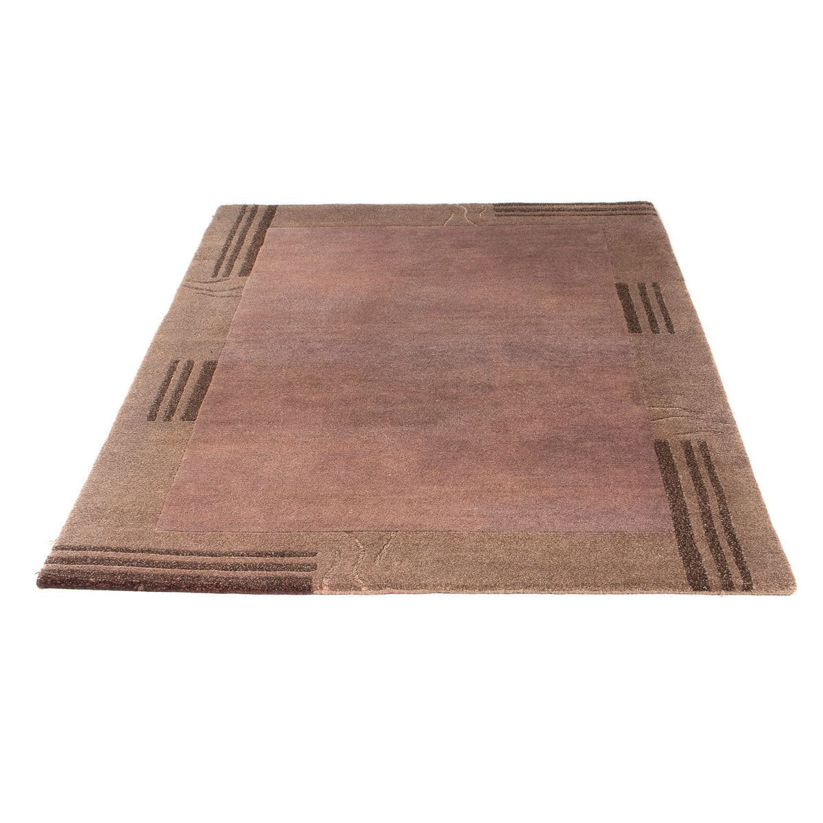 Nepal mattan - 180 x 124 cm - ljus mocca
