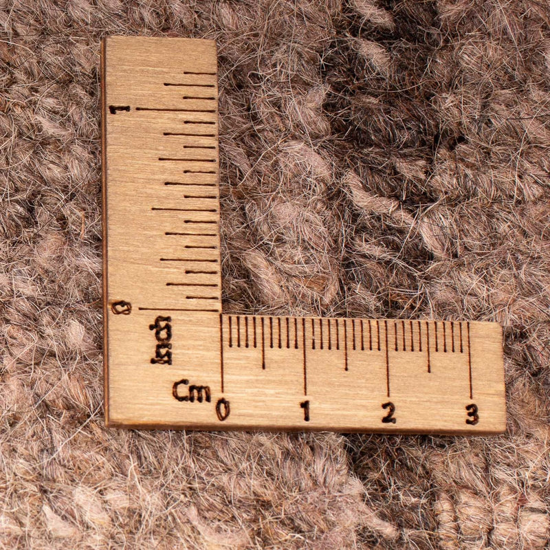 Nepal mattan - 180 x 124 cm - ljus mocca