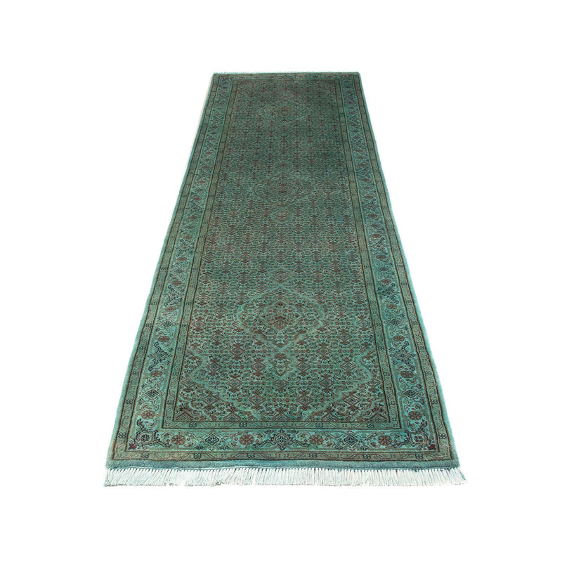 Runner Orientaliska mattor - Tabriz - 305 x 84 cm - grön