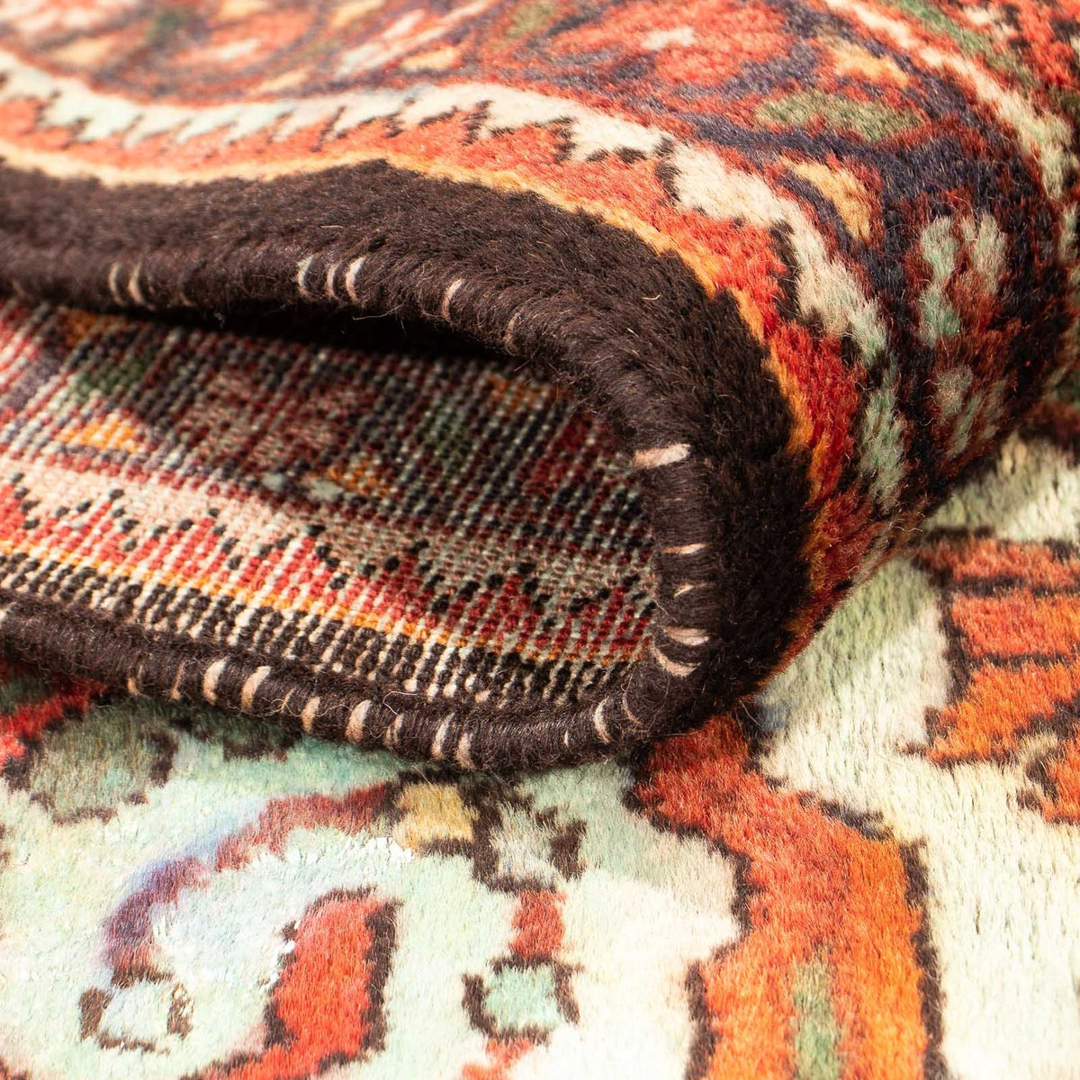 Persisk matta - Nomadic - 336 x 170 cm - ljusröd