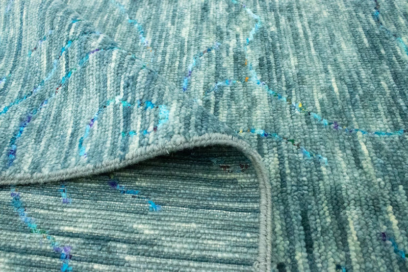 Designermatta - 270 x 215 cm - grön