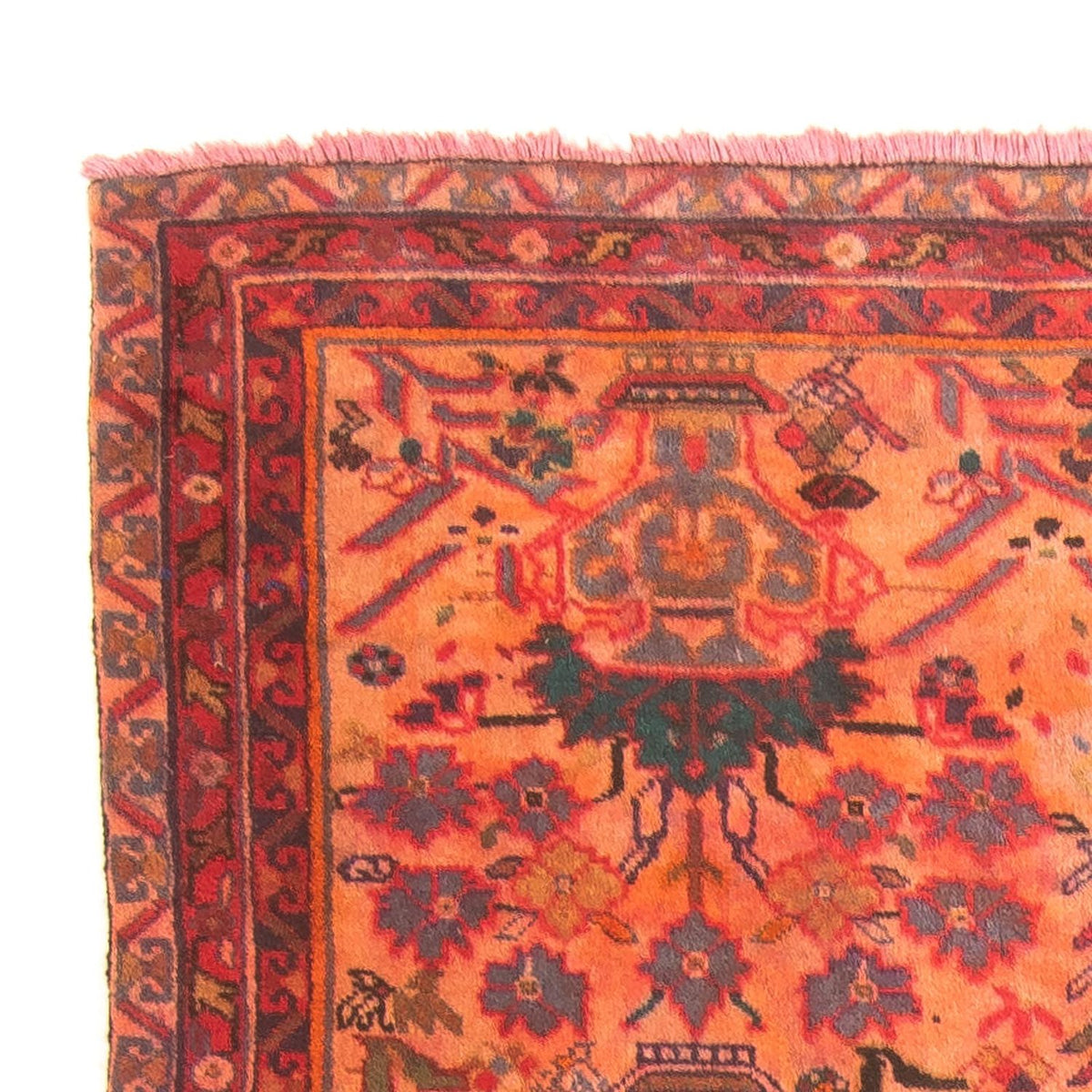 Persisk matta - Classic - 208 x 124 cm - ljusröd