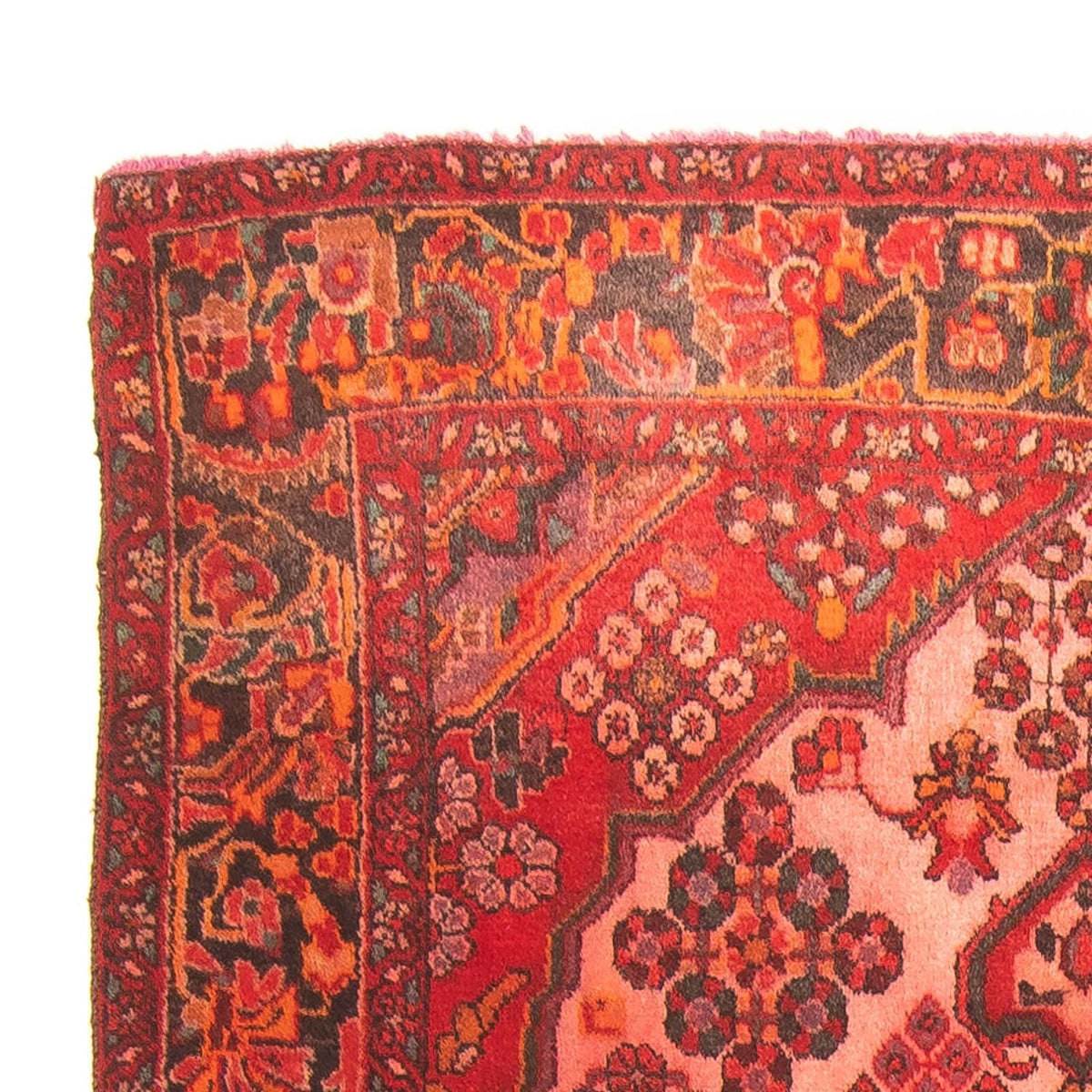 Persisk matta - Nomadic - 207 x 132 cm - ljusröd