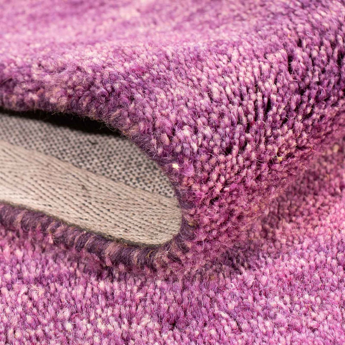 Ullmatta - 193 x 140 cm - lila