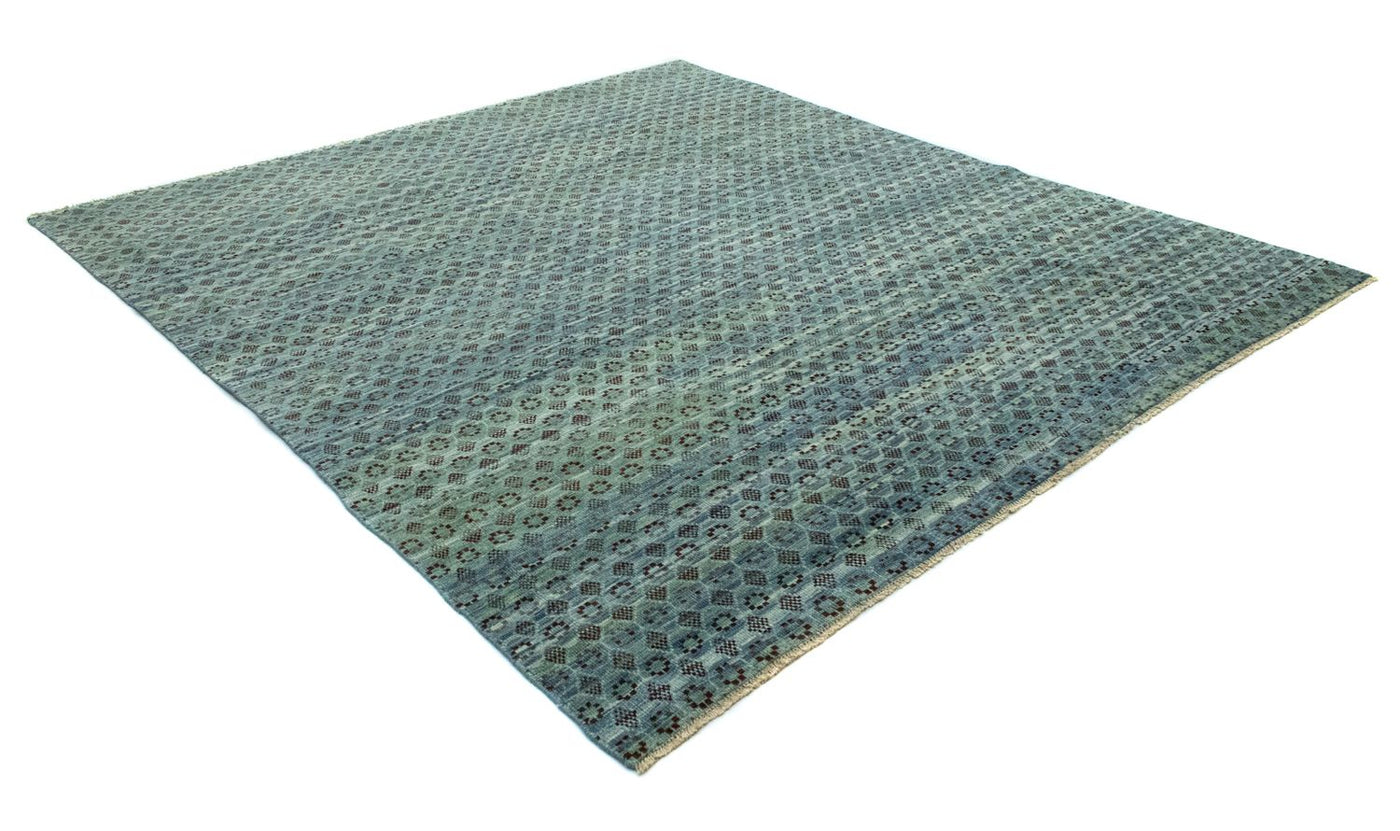 Designermatta - 270 x 244 cm - ljusblå