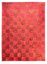 Nepal mattan - 231 x 170 cm - röd