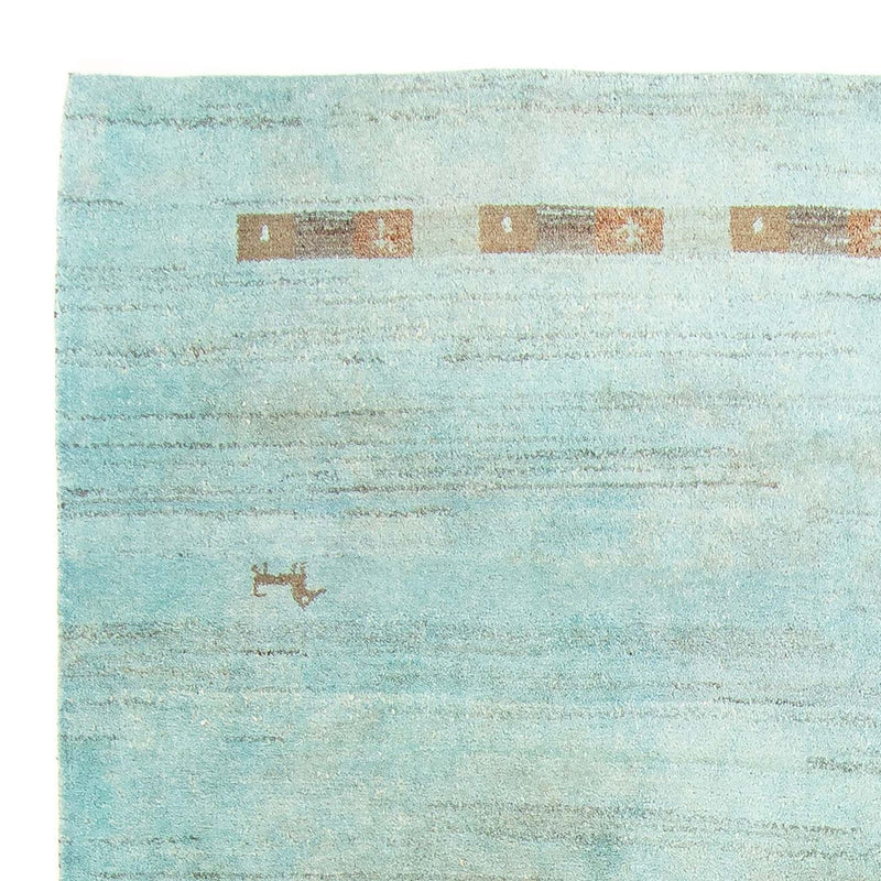 Gabbeh-matta - Indus - 237 x 170 cm - ljusblå