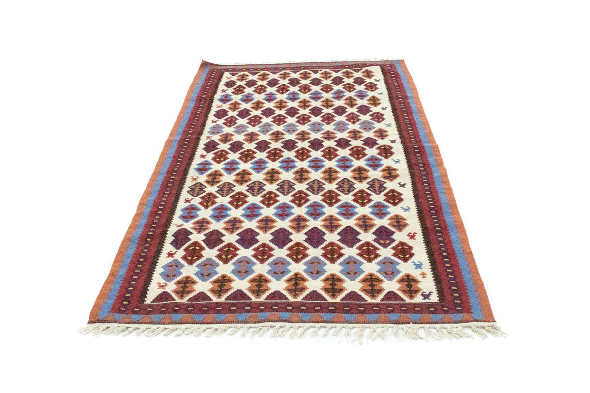 Kelim-matta - gammal - 221 x 114 cm - beige