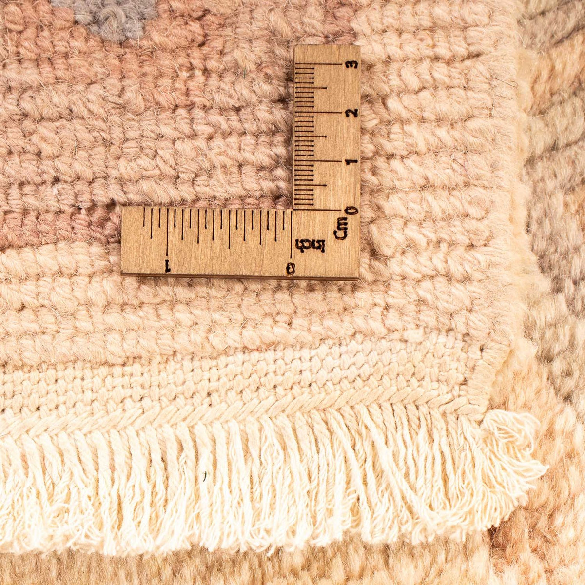 Runner Nepal mattan - 331 x 71 cm - beige