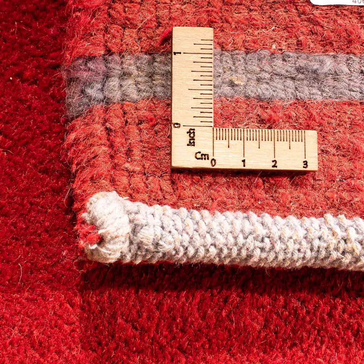 Nepal mattan - 228 x 162 cm - röd