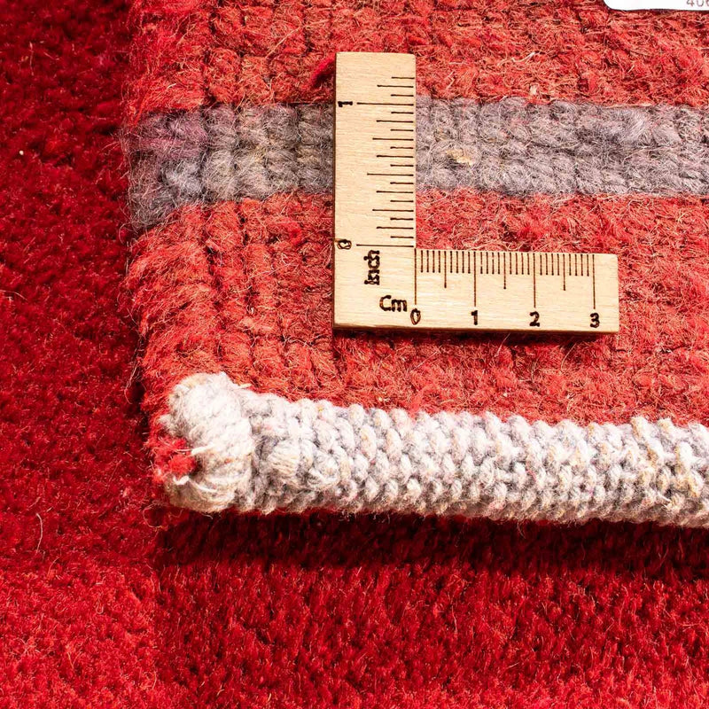 Nepal mattan - 228 x 162 cm - röd