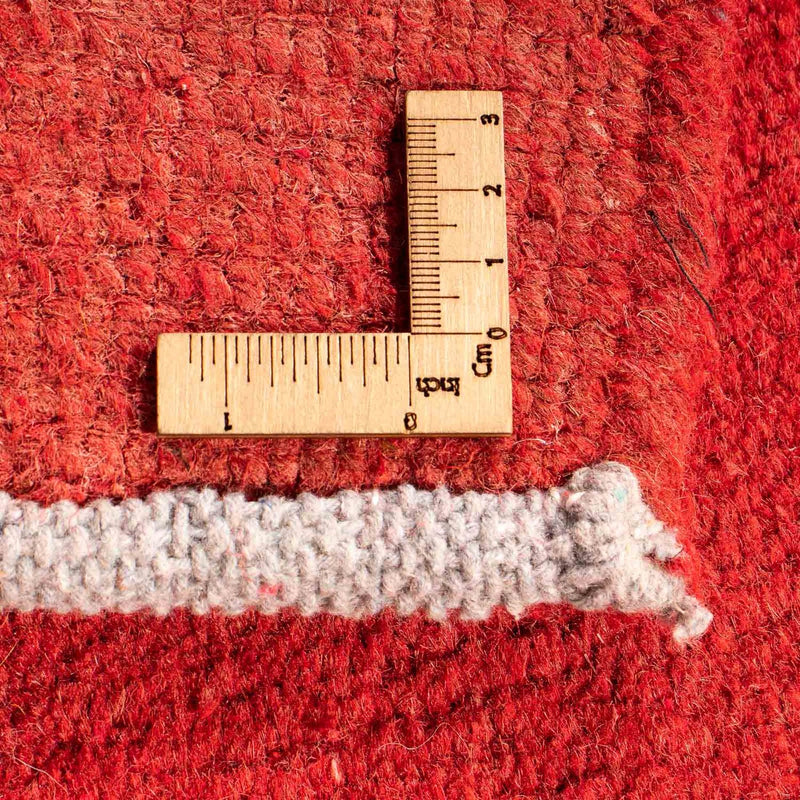 Nepal mattan - 228 x 162 cm - röd