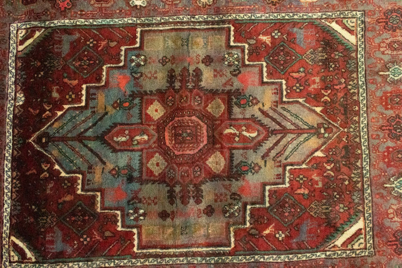 Persisk matta - Nomadic - 148 x 106 cm - orange
