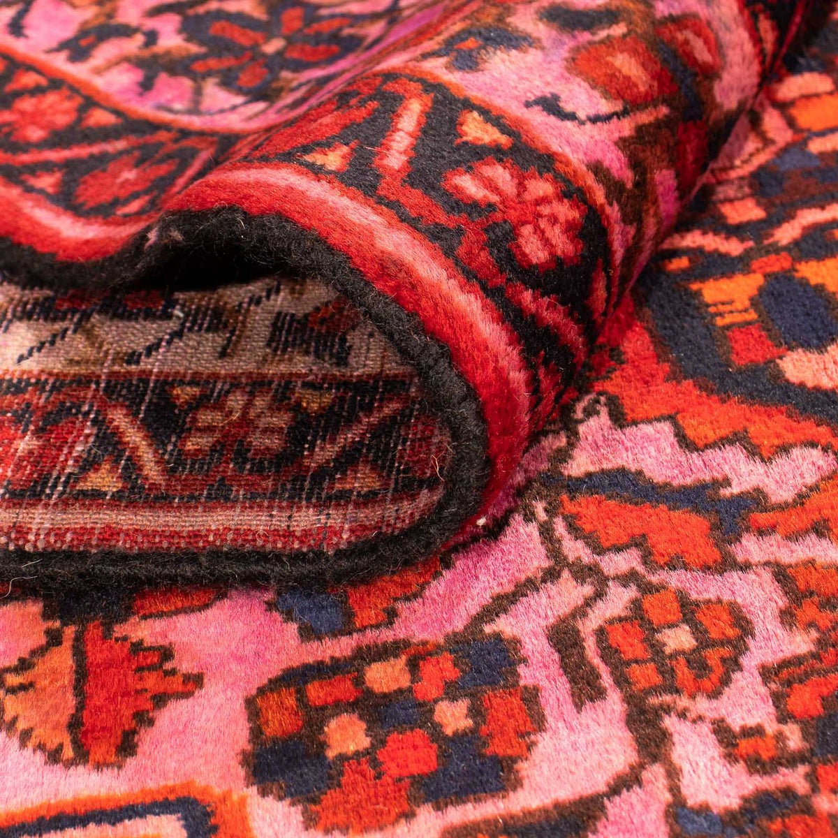 Persisk matta - Nomadic - 297 x 162 cm - röd