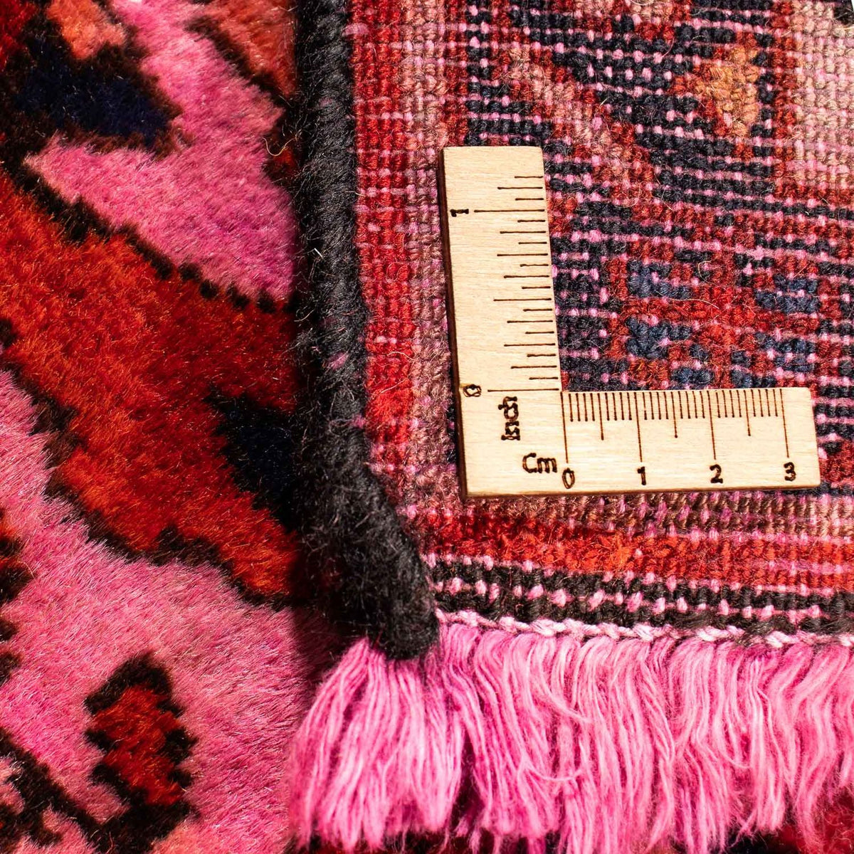 Persisk matta - Nomadic - 297 x 162 cm - röd